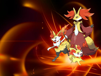 Image Gallery Delphox Wallpaper