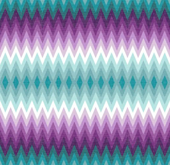 Purple Ombre Background Zig Zags Plum Teal