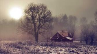 Farm House HD Wallpaper