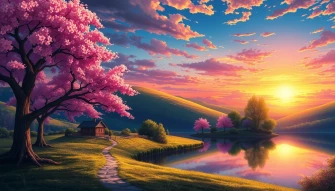 Anime Landscape Wallpaper