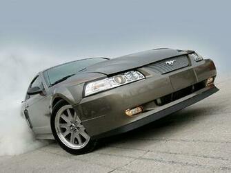 Pl Ford Mustang Gt Burnout Photo