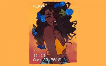 Black Girl Magic Instagram Yellow Computer Wallpaper