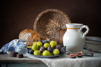 Fruit Fig Photography Still Life HD Wallpaper