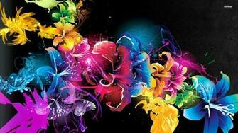 Colorful Hibiscus Wallpaper