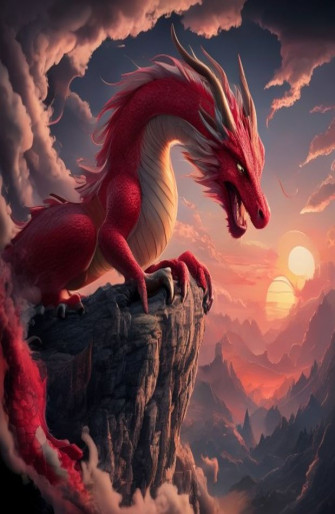 Red Dragon Gaming Wallpaper