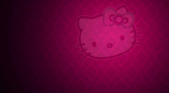 Hello Kitty Laptop Classic Wall Pattern Wallpaper