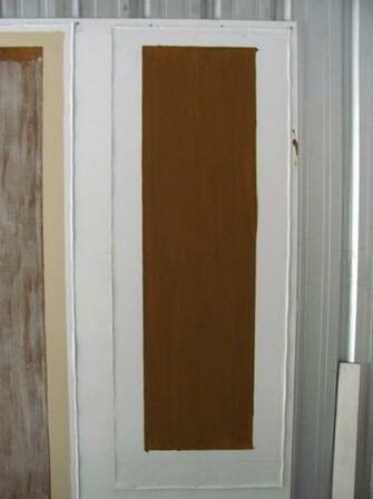 Faux Wood Base Color Art Designs
