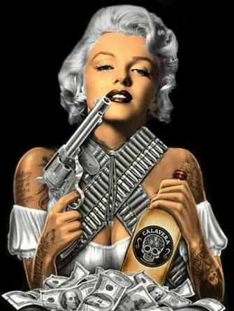 Marilyn Monroe Gangster By Pave65