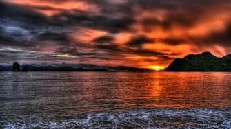 Sunset Beach Wallpaper HD Bsrl Org