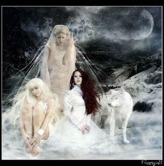 Winter Witch Witches By Fenrizulf