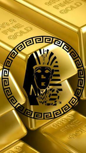 Gold Last Kings Logo Wallpaper Top