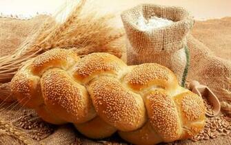 Bread Long Loaf Sesame Bag Flour Grain Wheat Ears Wallpaper