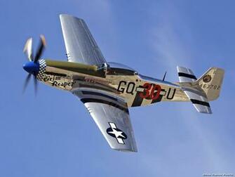 P51 Mustang Grim Reaper Wallpaper