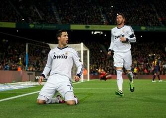 Cristiano Ronaldo Celebration Wallpaper Vs Fc Barcelona El Clasico