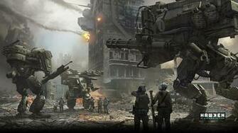 Hawken Onlone Mech Mecha Shooter Sci Fi Wallpaper