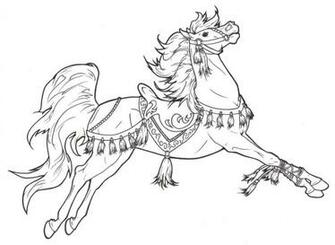 Carousel Horse Tassels By Requay