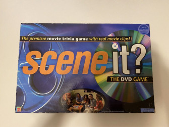 Used Scene It The Dvd Game Mattel Board Movie Trivia Family