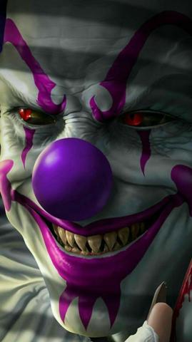 Headbanger Deb On Creepy Clowns In Joker Wallpaper