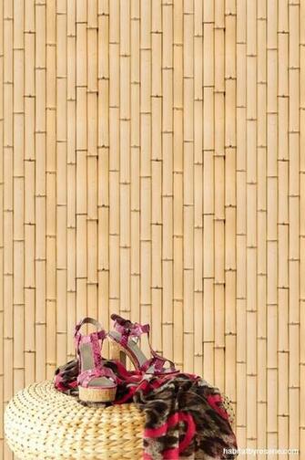 Get The Tropical Look With Bamboo Walls Complements Of Eijffinger