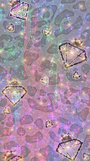 Colorful Glittering Jewels Made By Me Diamonds Patterns