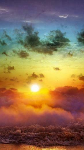 Galaxy S5 Wallpaper Sunset Samsung