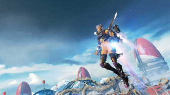 Wallpaper Valkyrie Apex Legends