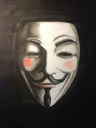 Guy Fawkes Mask By Speedingsnail