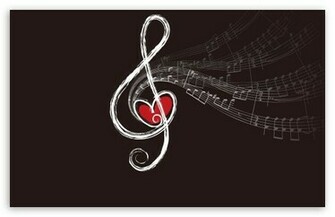 Musical Notes HD Wallpaper For Standard Fullscreen Uxga Xga