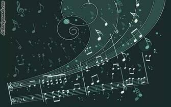 Awesome Music Notes Background Myspace