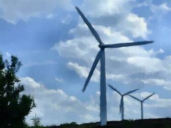 Wind Turbines Desktop Background Wallpaper