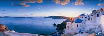 Santorini Greece Wallpaper Top