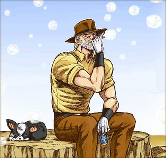 Jjba Bubbles Joseph And Iggy By Maiyeng
