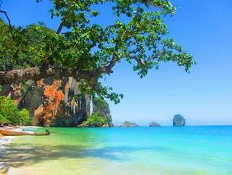 Railay Beach Thailand Wallpaper HD Image 311om Araspot