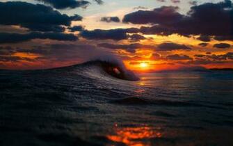 Beautiful Ocean Sunset Wallpaper For Pc Full HD Pictures