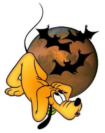 Disney Pluto Halloween Wallpaper