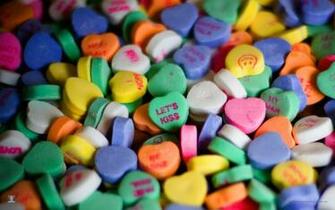 Heart Candy Computer Wallpaper Desktop Background Id