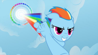 Rainbow Dash Sonic Rainboom Wallpaper Clone