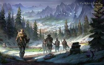 Elder Scrolls Online Aldmeri Dominion Wallpaper Image In