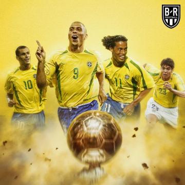 B R Football On Brazil S Team Had Four Ballon D Or