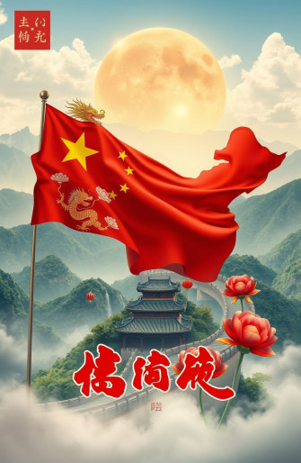 China Flag Wallpaper