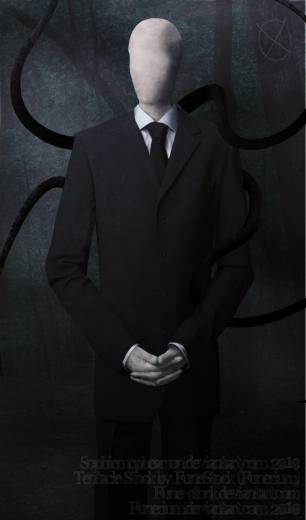 Portrait Of A Slender Man By Sophiemcphearson