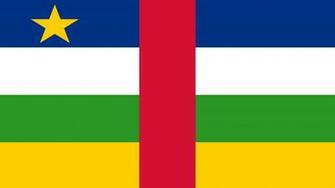 Central African Republic Flag UHD 4k Wallpaper