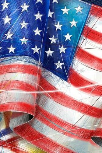 Flag HD Wallpaper For iPhone 4s American