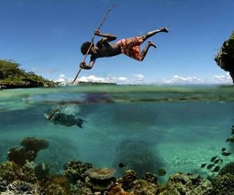 Fishing Fish Spears Hunting Hunt Stabbing Wallpaper