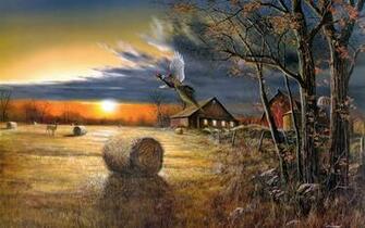 Scenic Autumn Fall Seasons Wallpaper