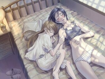 Anime Female Characters Image Girls Yuri HD Wallpaper And Background