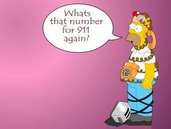 Homer Simpson Cartoon Wallpaper Cool Desktop