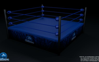 Wrestling Ring Wallpaper Chikara Pro 3d