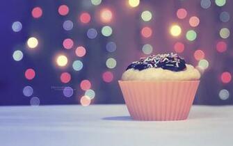 Vintage Purple Cupcake Wallpaper HDcutepics
