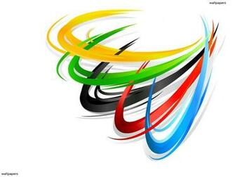 Olympic Rings HD Wallpaper